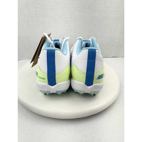 Nike Alpha Huarache 4 Keystone Baseball Cleats Blue White DJ6524-102 Mens 10.5 - Picture 7 of 11